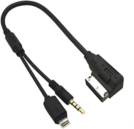 Tough Samurai || In Car AMI Music Interface Charger Aux Cable for Iphone 6s plus 6 5s 5c 5 Fit Mercedes Benz C63 E200l CLS E S ML Class