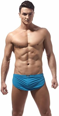 VPASS Men's Boxer Trunks Underwear Cotton Fly Boxer Briefs Shorts Soft Briefs Sports Breathable Soft Underpants Knickers Underwear
