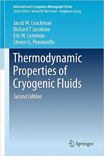 Thermodynamic Properties of Cryogenic Fluids (International Cryogenics Monograph Series)