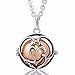 EUDORA [in Love] Harmony Bola Angel Chime Caller 20mm Mexican Ball Music Pendant Prayer 30''Necklace Rose Gold