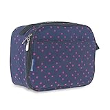 YUMBOX Midnight Blue Insulated Lunch Bag with Star print