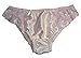 100% Natural Silk Women's Low Rise Panties With Lace[USXXL,Pink]