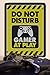 Honey Dew Gifts Funny Signs, Do Not Disturb Gaming in Progress 9 inch by 12 inch Metal Novelty Signs, Made in USA, HDG-1050