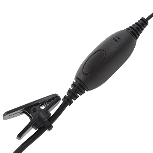 AOER 2 PIN Earpiece mic Walkie talkie two way Radio for KENWOOD Radios TK-260G TK-270 TK-270G TH-31AT TH-31BT TH-41AT BAODEENG UV-5RD UV-5RE BF-999 BF-888 BF-777