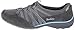 Skechers Sport Women's Conversations Holding Aces Fashion Sneaker, Charcoal Light Blue, 7 M US