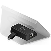 Elgato Network Dock, Ethernet Adapter for Stream Deck | Adds wired Ethernet access, PoE or USB-C powered, On-device IP setup, Mounts to desk, wall, or stand, No PC needed