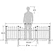 Zippity Outdoor Products ZP19022 Pet and Garden Vinyl Fencing, 94