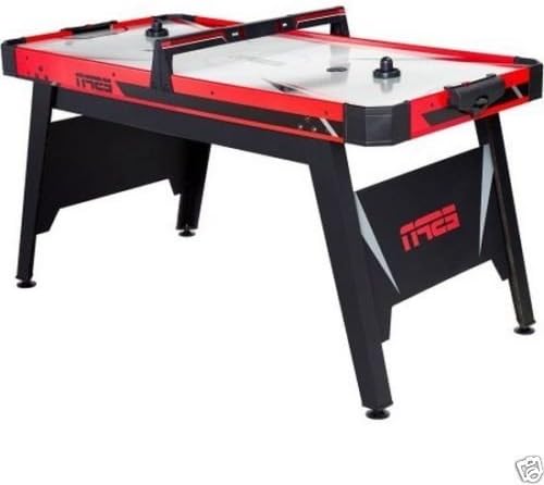 TrustyTrade New 60 Air Powered Hockey Table Sound Effects LED Score Game ESPN Kids Game Room