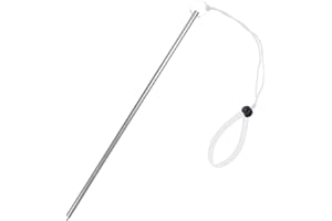 ORCATORCH Scuba Diving Pointer 13 inchs Aluminum Alloy Lobster Tickle Pointer Underwater Shaker Noise Maker Dive Stick Rod with Lanyard Multifunctional Scuba Diving Accessories