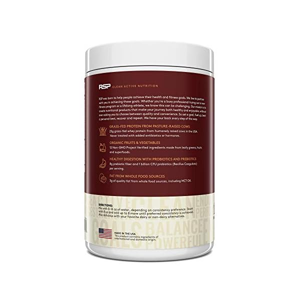 RSP TrueFit Protein Powder Meal Replacement Shake for Weight Loss