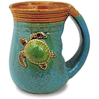 Cape Shore 18oz Stoneware Handwarmer Mug - Multiple Styles Available (Turtle)