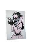 Pingo World 0531QY8Z7PM Banksy Snow White with Grenade Gallery Wrapped Canvas Print, 30