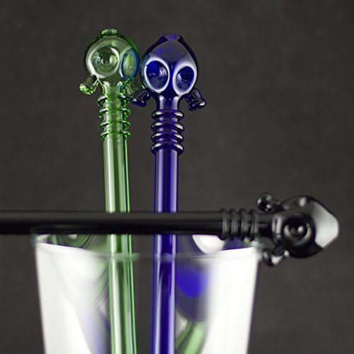 Gas Mask Glass Straw