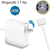 CulaLuva for MacBook Pro Charger 60W Magsafe 2 T-Tip Adapter Charger for MacBook Pro 13-inch After Late 2012