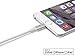 Monoprice 112872 Apple MFi Certified Lightning to USB Charge & Sync Cable - 6 Feet - White Compatible With iPhone X 8 8 Plus 7 7 Plus 6s 6 SE 5s, iPad, Pro, Air 2 - Luxe Series