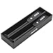 Meko 2Packs Stylus Pen Case Holder Sleeves for Apple Pencil(1st and 2nd Gen), Premium Genuine Leather Case Pouch Built-in Elastic Band for Stylus Pens - Black/Black