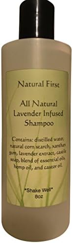 Lavender Infused "All Natural" Shampoo - Chemical, Sls, and Paraben Free