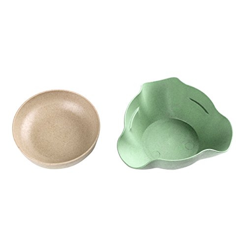 Pistachio Bowl - Double Dish Nut Bowl with Pistachios Shell Storage, Green - Happy Hours