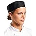 Foxnovo Chefs Hat- Breathable Mesh Top Skull Cap Professional Catering Chefs Hat with Adjustable Strap
