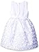 American Princess Girls' Buckle Dress with Ribbon Skirt