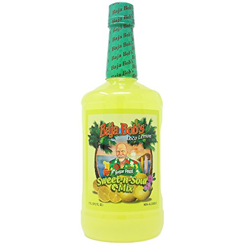 Baja Bob's Sugar Free SWEET AND SOUR Mix - 1.75 Liter - Cocktail Mix - Thumbnail 6