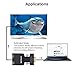 VGA to HDMI Adapter, AMALINK Converter VGA Male to HDMI Female 1080p Video adaptador for Computer,Laptop,Projector