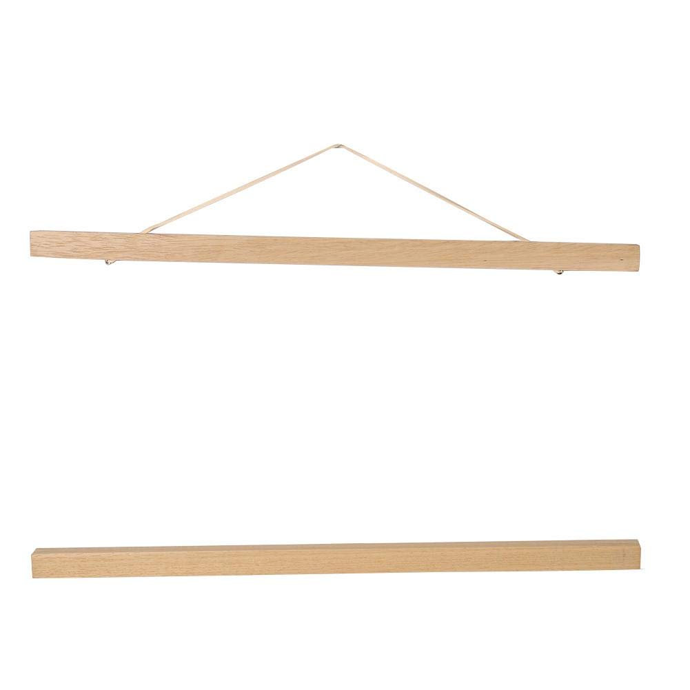 Modern Magnetic Wooden Frame Hanger of Photo Poster Painting Picture for Wall Decoration. Wall Art, 4 (50cm)