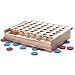 Dmeixs 4 in a Row Line Up 4 Game, 4 to Score, Intelligent line up 4 for Kids or Adults, Wooden