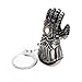 VNFLY Nidavellir Infinity Gauntlet Keychain Avengers Thanos Glove Keychain Key Ring (Silver)