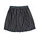 Women's Elastic Waist Plaid Pleated Skirt Tartan Skater School Uniform Mini Skirts (Small, Series 1 Green)