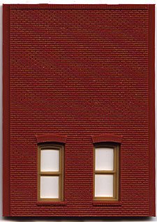HO DPM 2 Story/2 Low Rectangle Windows (4)