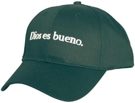 God Is Good Spanish- Cap (Dios ES Bueno)-Black/White