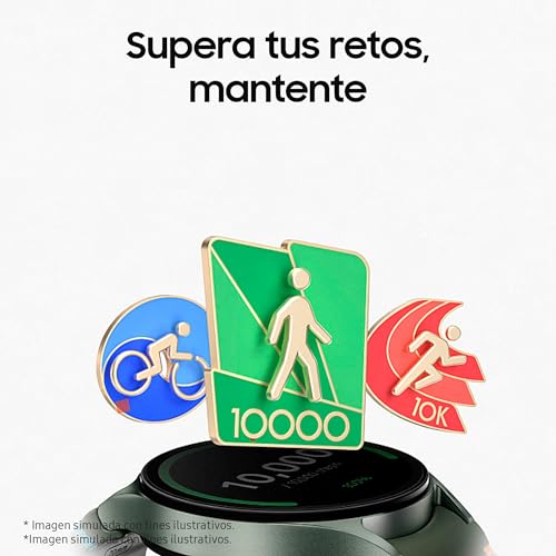 Galaxy Watch7 - Bluetooth, Smartwatch 44mm, Control de Salud, Seguimiento Deportivo, Color Verde, Garantía 3 Años + 1 año Extra (Versión española)