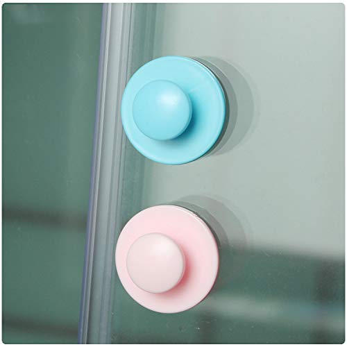 10 Pcs Self-Stick Drawer Knobs Pull Handle 3M Cabinet Knobs Drawer Auxiliary Pulls Handle Helper Kitchen Sliding Door Window Wardrobe Handle Sticker Cupboard Knobs (White)