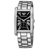 Emporio Armani Men’s AR0156 Stainless Steel Watch, Watch Central