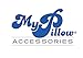 My Pillow Pillowcase (MyFirst GoAnywhere Travel Pillow Case) 100% Egyptian Giza Cotton