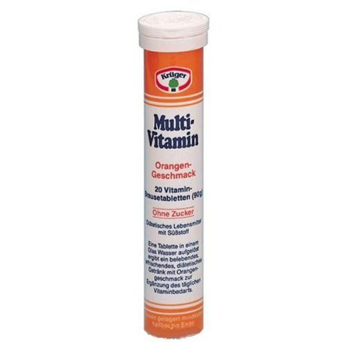 Krueger Multi-Vitamin Effervescent Tablets (Pack of 3)