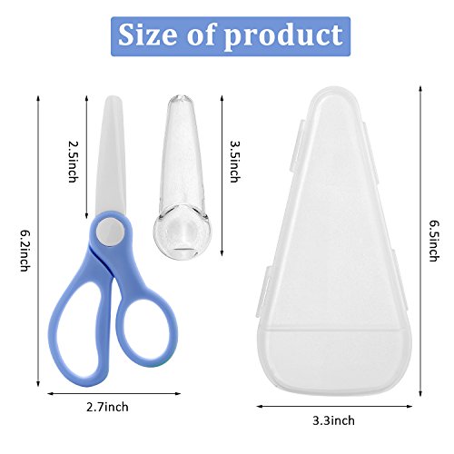 6 Premium+Safety+Portable+Cutter+Scissors