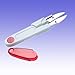 CJESLNA 1 X Thread Cutter Scissors Clipper Snips&Safety Cover for Cross-stitch Embroidery Random Color