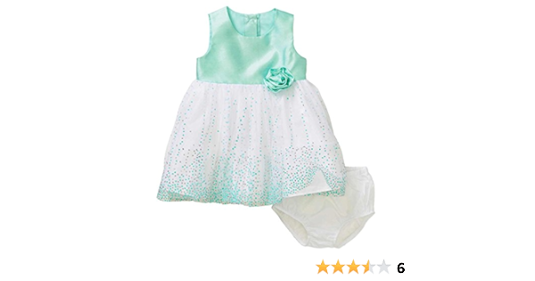 baby girl mint green dress