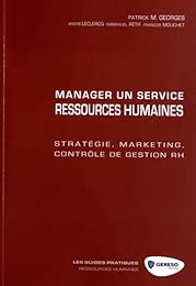 Manager un service ressources humaines