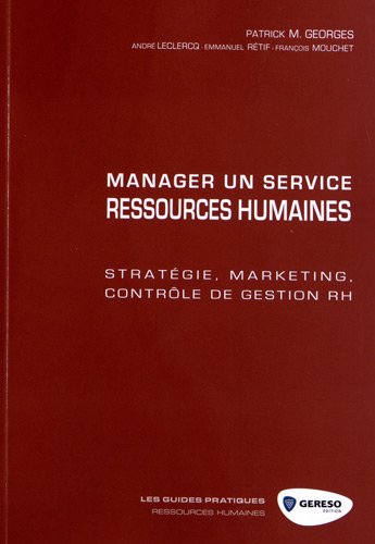 Manager un service ressources humaines