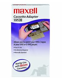 Maxell Cassette VHS C adaptador (290060)