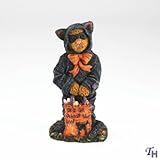 Boyds 2013 Halloween Figurine - Raven Spookbeary...Treats Puhleeze!