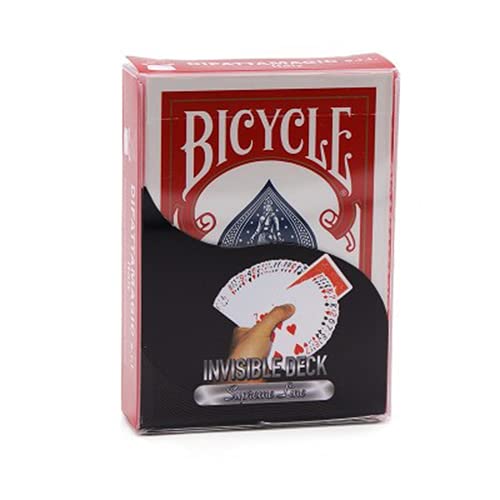 Playing cards Bicycle - Invisible deck - Supreme line Red