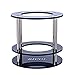 Acrylic Speaker Stand for Amazon Echo, UE Boom and Other Models - Protect and Stabilize Alexa by BICOL (Black)