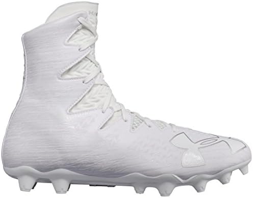 Under Armour Highlight MC Lacrosse Cleat - White/Metallic Silver