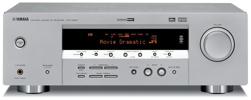 Yamaha HTR-5930SL 5.1-Channel Digital Home Theater Receiver, Silver (Discontinued by Manufacturer)