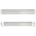 Baseboard Heat Covers, Baseboard Heater Cover WITH End Caps (Left and Right) | Hot Water Heating Cover Enclosure, Direct Replacement Kit for Slant Fin - Rust Proof/Energy Efficient - 4' White