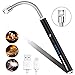Candle Lighter,Anynepew Electric Arc Lighter with Long Flexible Neck, USB Rechargeable Lighter with LED Battery Display Safety Switch for Camping Grill BBQ Stove Cooking Kitchen Fireworks